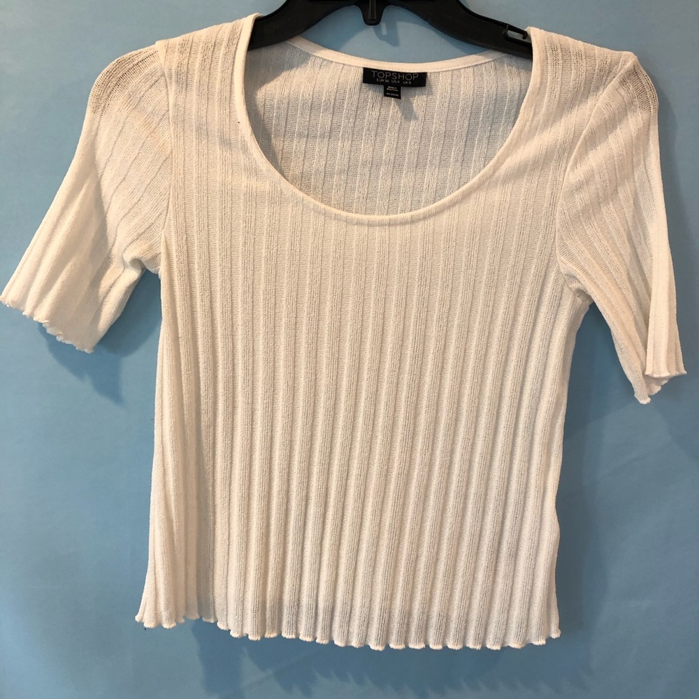 White thin top